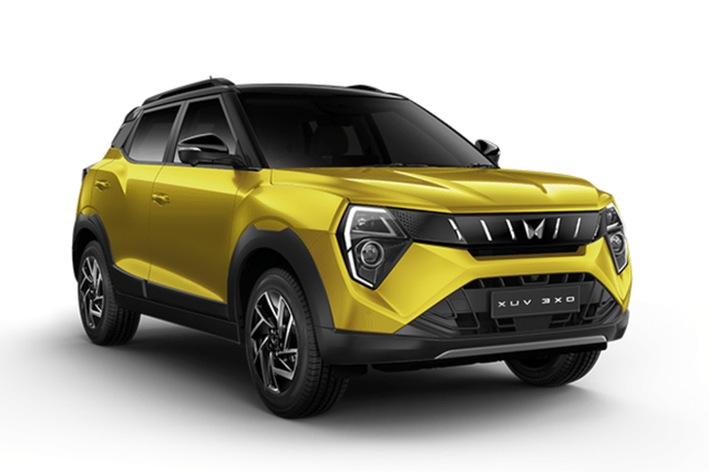 Mahindra Xuv 3xo Stealth Black / Citrine Yellow (dual Tone) Color Image